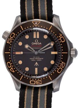 Omega Seamaster NTTD James Bond 007 No Time To Die Watch - 210.92.42.20.01.001